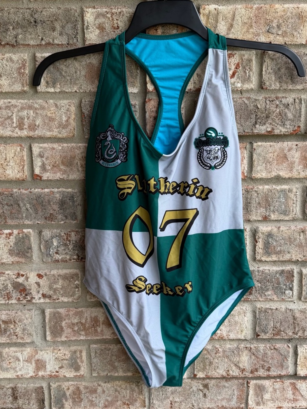 🍒💣 Harry Potter Slytherin one piece suit